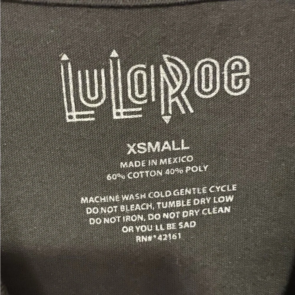 XS Lularoe Rocker Tee NWT - Picture 5 of 6